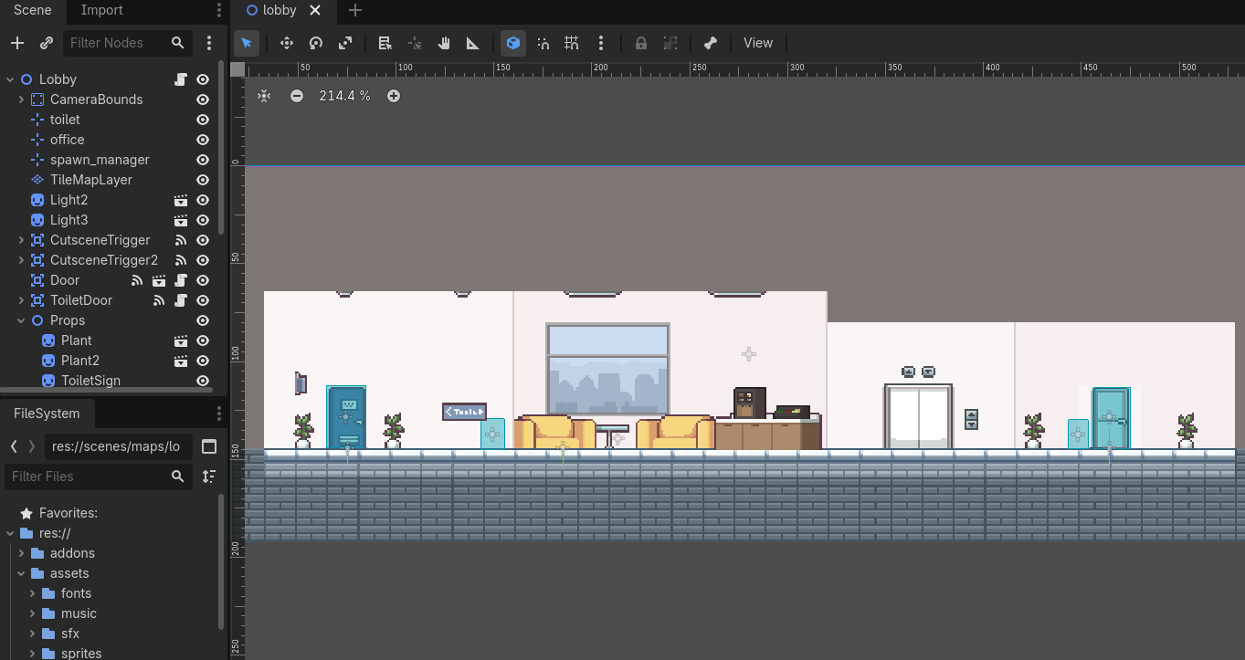 Godot setup continuation